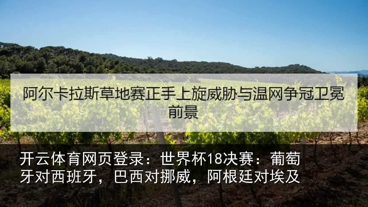开云体育网页登录:世界杯18决赛:葡萄牙对西班牙,巴西对挪威,阿根廷对埃及